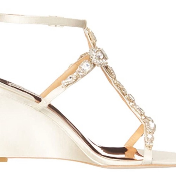 COPY - Badgley Mischka Melissa EMBELLISHED WEDGE …